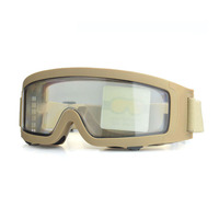 Lunettes tactiques personnalisées OEM ODM Poralized Lunettes tactiques anti-buée pour la formation tactique en verre de sécurité