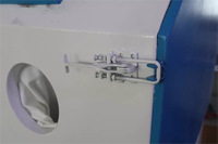 Machine de sablage à roues en aluminium Ailin pour éliminer la rouille et les taches