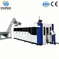 Machine de soufflage de bouteilles PET entièrement automatique à grande vitesse SHUNGE pour les bouteilles d'eau minérale, de boissons et de jus