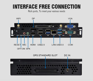 Sharerdp Vente en gros H510 Intel Core I3 I5 I7 Système Barebone HD DP COM Lan Display Port OPS Mini <span class=keywords><strong>PC</strong></span> Industriel Pluggable - Product Image 3