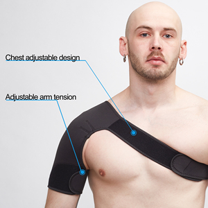Verstellbare, atmungsaktive Schulterstütze für die rechte Schulter zur Immobilisierung bei Rotatorenmanschettenverletzungen und postoperativer Genesung - Product Image 3