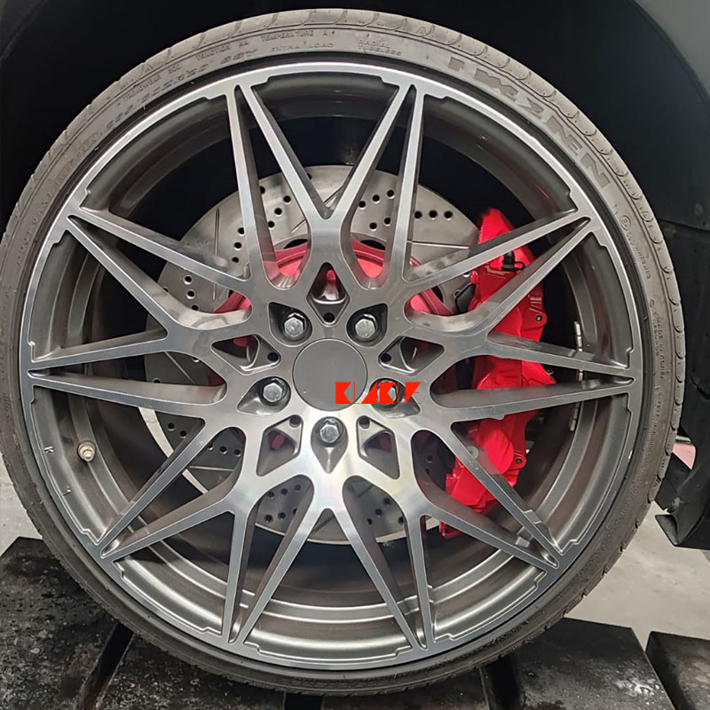 KlakleデザイナーブレーキKKAMG6 6ビッグピストン車のブレーキキャブレーキポンプ380*36ミリメートル機械式ディスクブレーキホンダシビック10th世代 STEALTH NEW K-CAR キャリパーキット SUZUKI HE21S