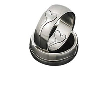 Laiwu — bague Tribal Gecko en acier inoxydable, symbole creux découpé, Double face, personnalisé, brossée, pour hommes