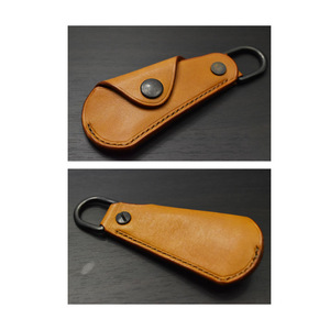 Chausse-pied personnalisé en acier inoxydable et cuir pour l'été - Mini chausse-pied portable - Chausse-pied pour personne paresseuse - Product Image 5