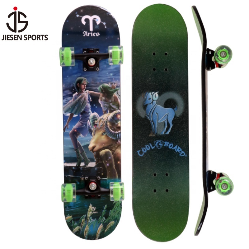 JIESEN OEM ODM Wooden Skateboard With
