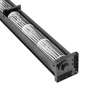 Ventilateurs transversaux DC PRSK 24V 40mm, mini ventilateur tangentiel, souffleur à double impeller, alliage d'aluminium OEM - Product Image 6
