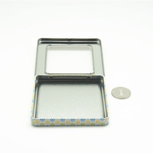 Manufacturer Customized Colorful Printing Size 4 OZ 8 OZ <strong>Chocolate</strong> Food <strong>Tins</strong> Square Shape <strong>Tin</strong> Can Tinplate Box for Gift Packing - Product Image 2