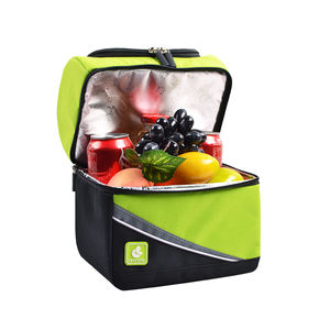 Sac isotherme de pique-nique en aluminium à isolation thermique Sacs isothermes Sac fourre-tout isolé avec logo personnalisé - Product Image 2