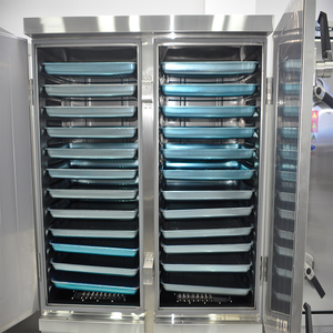 ホテルやレストランのためのダブルドアステンレス钢ガス炊飯器とシーフードスチーマーキャビネット - Product Image 5