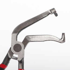 Bent Wire Cutter 8 Inch Industrial Grade Steel Side Entry Automotive Wiring Tool - Product Image 2