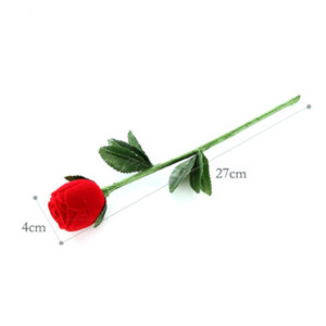 Cajas de joyería en forma de rosa roja, embalaje de exhibición, Cajas de Regalo para collar, pendientes, anillo, pulseras, gran oferta de <span class=keywords><strong>Amazon</strong></span> ebay - Product Image 3