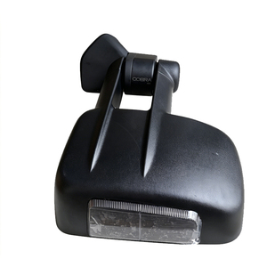 Par de Espejos Retrovisores Extensibles para Remolque, Compatibles con LandCruiser Serie 300 2021+, Plegables Eléctricamente, con Calefacción, Cristal Ahumado, BSM, Color Negro Ahumado, para Toyota Land Cruiser - Product Image 4