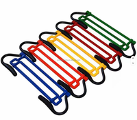 Haies d'agilité de football portables, réglables, écologiques et durables pour l'entraînement de vitesse, multi-tailles, couleur personnalisable, vente en gros