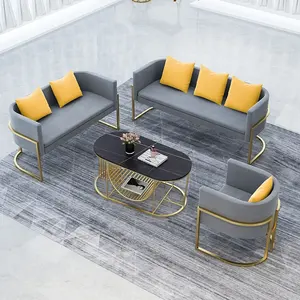 Customized Wholesale 2024 Newly Design StainlessCheap High Lity Sofa