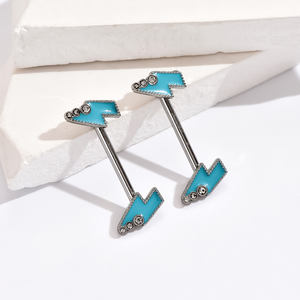 Женские кольца для пирсинга, 14 г, из нержавеющей стали - Product Image 2