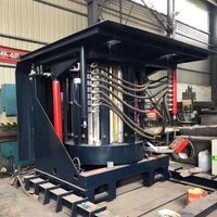 Four à induction électrique industriel à fréquence moyenne pour la fusion de l'acier, du fer, du zinc et du cuivre
