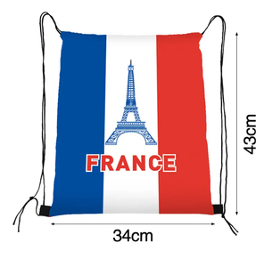 Sac à cordon portable d'extérieur à <span class=keywords><strong>prix</strong></span> abordable avec drapeau de la <span class=keywords><strong>Croatie</strong></span>, idéal pour le sport, la gym, les voyages et le yoga, pour hommes et femmes - Product Image 3