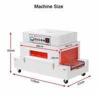 La plus nouvelle machine pour la machine d'emballage de rétrécissement de petite entreprise/four thermorétractable