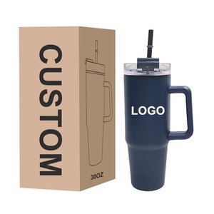Gobelet isotherme en acier inoxydable de 30 oz, personnalisé, sans BPA, anti-fuite, résistant à l'eau bouillante, vente chaude - Product Image 1