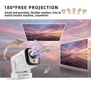 Hy260 Pro <span class=keywords><strong>4K</strong></span> Thông Minh Chiếu 330 Lumens Android 11 Tự Động Lấy Nét Micro Xách Tay Với Wifi6 1080P Full HD Rạp Hát Tại Nhà Ngắn Ném - Product Image 6
