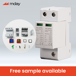 Mday <span class=keywords><strong>SPD</strong></span> mln40 CE năng lượng mặt trời PV 20ka-40ka 2P <span class=keywords><strong>AC</strong></span> 275V 320V 385V 440V tăng thiết bị bảo vệ <span class=keywords><strong>SPD</strong></span> IEC 61643 tiêu chuẩn - Product Image 6