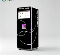 Máquina Expendedora Automática de Batidos de Proteínas, Innovadora Máquina Expendedora de Proteínas y Pre-entrenamientos