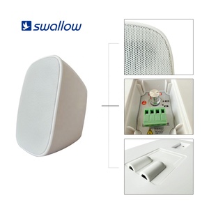 Altavoz PA de montaje en pared 30W IP65 resistente al agua 100V/<span class=keywords><strong>8</strong></span>Ω Woofer de 4 "con <span class=keywords><strong>radiador</strong></span> <span class=keywords><strong>pasivo</strong></span> para uso comercial y doméstico - Product Image 3