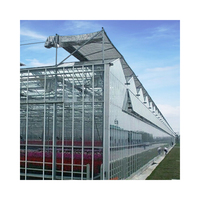 Serre polycarbonate extérieur Design Serre Offre Spéciale Verre Acier galvanisé Grand fournisseur doré Serre en verre
