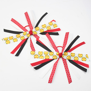 Game Day fútbol béisbol arcos bolsa encanto decoración Pin <span class=keywords><strong>Me</strong></span> cinta llavero <span class=keywords><strong>accesorios</strong></span> para el cabello para niñas mujeres - Product Image 5