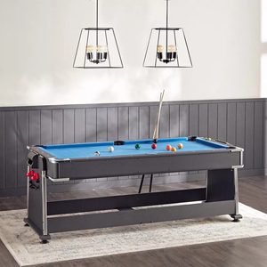 <span class=keywords><strong>Prix</strong></span> de gros pas cher Moderne 4 en 1 multifonction 7 pieds <span class=keywords><strong>Jeu</strong></span> Billard Billard Table, Air Hockey Table, Table de Tennis de Table - Product Image 1
