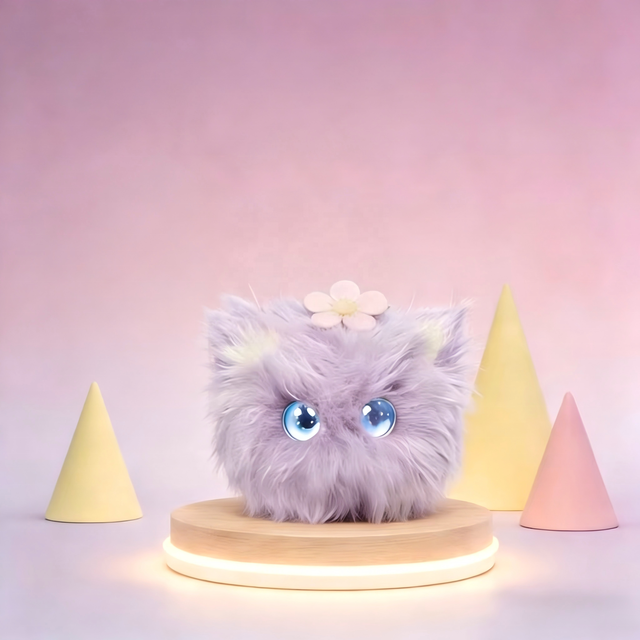 Kids Early Ai Lcd Eyes Emotional Toys Intelligent Montessori Doll Real Animal Lcd Smart App Artificial Intelligence Toy