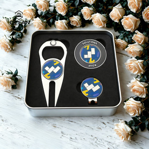Set <span class=keywords><strong>de</strong></span> Regalo <span class=keywords><strong>de</strong></span> Golf Profesional <span class=keywords><strong>de</strong></span> Fábrica China: Herramienta para Divots Grabada, Fichas <span class=keywords><strong>de</strong></span> Póker <span class=keywords><strong>de</strong></span> Golf <span class=keywords><strong>y</strong></span> Marcador <span class=keywords><strong>de</strong></span> Pelota Personalizado - ¡Gran Venta, Diseño Gratuito! - Product Image 4