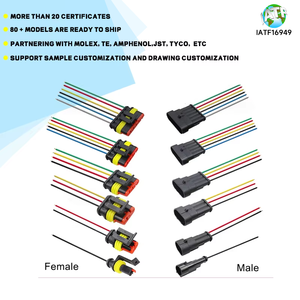 铜电子线束原装Oem汽车电缆中国制造商定制汽车线束 - Product Image 4