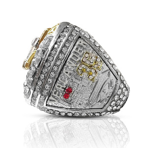 Anillo de Campeón de la Serie Mundial <span class=keywords><strong>2022</strong></span> de los Astros de Houston con Zirconia Cúbica y Logotipo 'H' - Joyería Coleccionable para Fanáticos del Béisbol de la MLB - Product Image 3