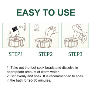 2025 perles de bain de pieds relaxantes ingrédients naturels facilité fatigue physique apaiser l'inconfort soins des pieds - Product Image 6