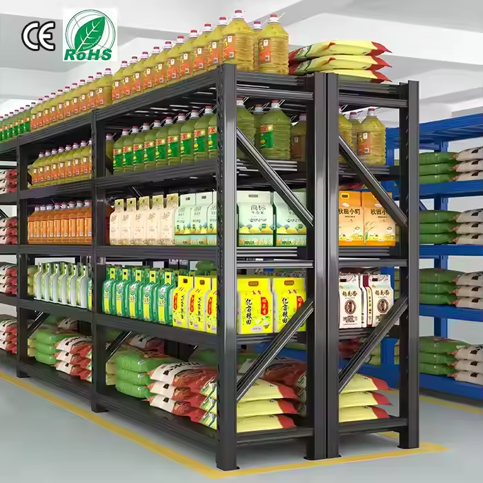 Industrial Metal Storage Racks - 100KG Capacity & Corrosion Protection