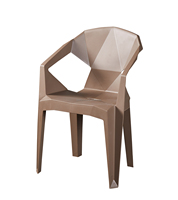 Chaise en plastique d'extérieur à bas prix pour sortie d'usine chaise en plastique colorée avec un design simple à utiliser dans la salle à manger