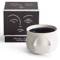 Boîtes cadeaux de luxe noires personnalisées pour bougies, pots à bougies en céramique avec couvercle et boîtes