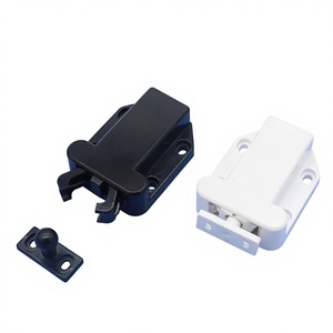 Loquet magnétique moderne en acier inoxydable à ouverture par pression, réglable, pour porte de salle de bain, tiroir et placard - Product Image 1