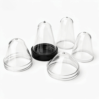 Préformes coniques transparentes en PET multi-tailles à large ouverture pour récipients de stockage alimentaire