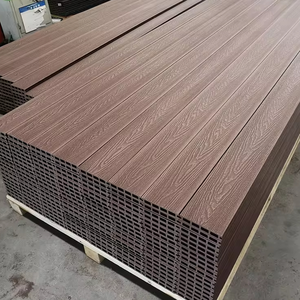 WPC <span class=keywords><strong>decking</strong></span> không thấm nước bấm vào cài đặt 3D dập nổi Gỗ nhựa <span class=keywords><strong>composite</strong></span> bên ngoài ngoài boong ván sàn ngoài trời - Product Image 4