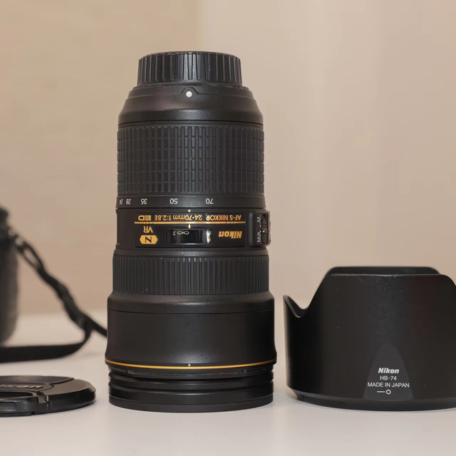 For AF-S NIKKOR 24-70mm F/2.8E ED VR Full Frame Zoom Lens-Professional-grade