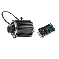 Electric Flat Wire Motor / Hairpin Motor Mid Drive Motor With Controller (2KW) for Motorcycle Electric Conversion Kit
