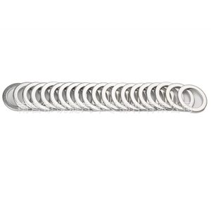 Flat <b>Washers</b> For Honda Acura Transmission Drain Plug 9410920000 Aluminum Plain Surface - Product Image 1