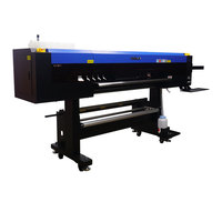 Imprimante DTF Audley haute vitesse avec 8 têtes d'impression I3200 Machine d'impression personnalisée multicolore pour t-shirt et jean 120cm