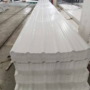 Desain Modern lembar UPVC bergelombang Panel atap PVC tahan air UV untuk apartemen taman gudang bengkel atap plastik - Product Image 2