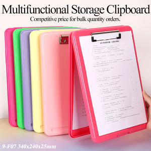 SUNSHING High Capacity Form Holder <b>Document</b> Organizer Flip-Up Clipboard <b>Storage</b> Ideal for School, Office, Medical Personnel - Product Image 1