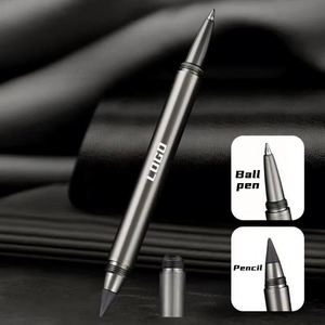 Bolígrafo Metálico de Doble Punta con Logotipo, de Larga Duración, Multifuncional, para Eventos Corporativos - Product Image 1