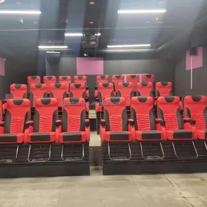 5d 7d 9d Cinema Simulator 7D Game Menembak Interaktif 6 DOF Motion Platform 4D Motion Cinema Seat