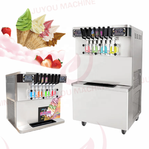 Machine à Crème Glacée Commerciale Professionnelle 7 Saveurs Populaire – Machine à <span class=keywords><strong>Glace</strong></span> Douce et Desserts Glacés - Product Image 2
